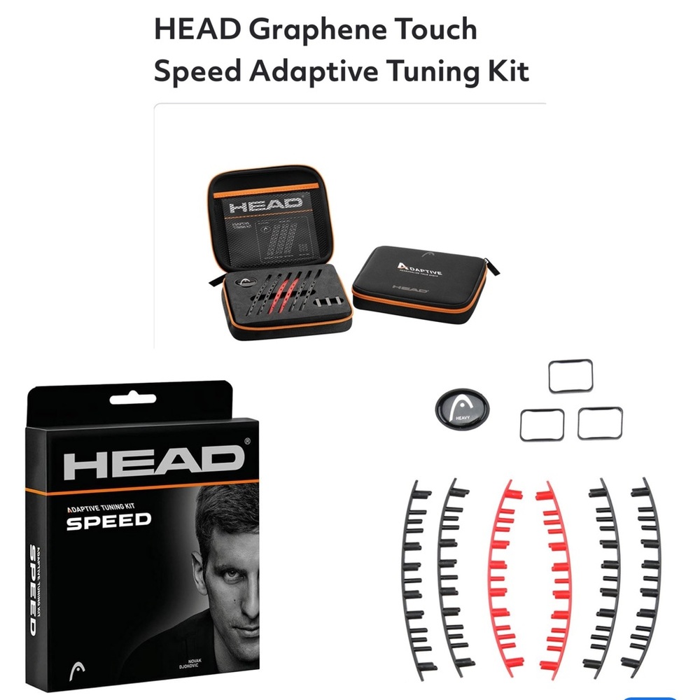 * BRAND NEW IN BOX * HEAD Graphene Touch Speed Kit with Black & Red Components